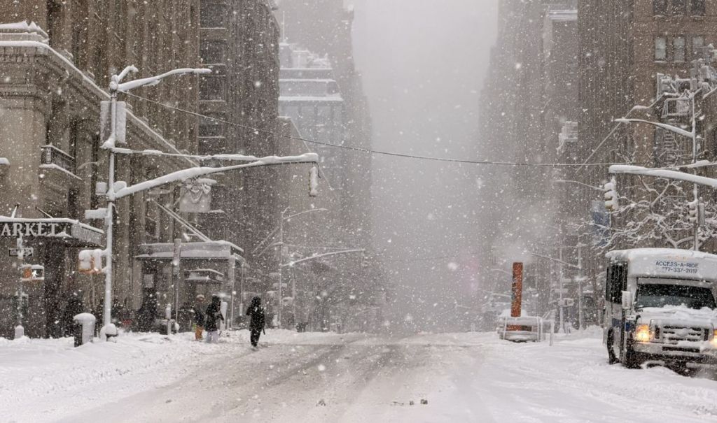 Bloqueo invernal deja paralizado el noreste de&nbsp;EE.UU.