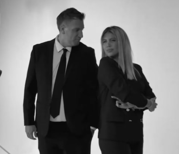 Se conocieron las primeras imágenes de “Triángulo Amoroso”, la ficción con Wanda Nara y Maxi&nbsp;López